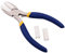 BENECREAT Pinza a Doppia Mascella in Nylon Pinza a Becchi Piatti con Ganasce Adesive per Gioielli Fai-da-Te Che Fanno Progetti di Hobby, Blu