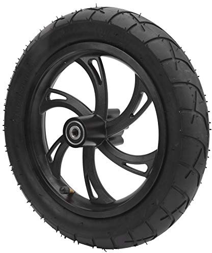 EFFACER 12 Zoll Radreifen, E-Bike Gummireifen Reifen mit Radnabe 12 1/2X2 1/4 Rad Rollerreifen für Roller für Elektrofahrräder
