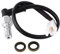 Interrupteur de feu de frein universel pour moto - Interrupteur hydraulique arrière - 10 x 1,25 mm - 10 x 1 mm - Pour moto, scooter, cyclomoteur, Dirt Pit Bike ATV (M10 (10 mm) x 1 mm)feux arriere mo