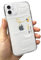 Hot Off Sportschuh-Marke Sneakers Clear Silikon Hüllen für iPhone 12/12 Pro 6,1 Zoll, Slim Fit Gummi Soft TPU Full Body Schutzhülle, Klassische Coole Grafik iPhone 12/12 Pro Bumper Case (Weiß)