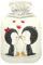 Hot Water Bottle, 2L Large Hot Water Bottles with Cover, Leak Proof Best for Winter Sports Outdoors Relief from Back, Neck and Leg Cold Muscle Pain and Cramps (Cute Penguin)