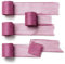 CHUQING 4 Rollen Chiffon Geschenkband Fuchsie Schleifenband Hochzeit Bänder Dekoratives Chiffonband für Blumenstrauß,Geschenkverpackung,Hochzeits Einladung,4,5 m x 38 mm
