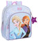 FROZEN - Mochila Escolar Niño, Mochila Infantil, Adaptable a Carro, Ideal para Niños en Edad Escolar, Cómoda y Versátil, Calidad y Resistencia, 32x12x38 cm, Color Lila