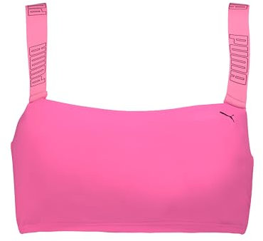 PUMA Bandeau T, Costumi da Bagno Donna, Rosa, S