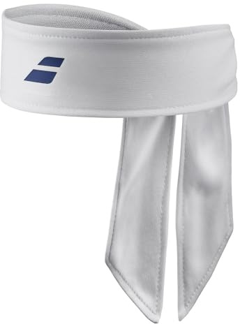 Babolat Headband Weiss Tennis Stirnband