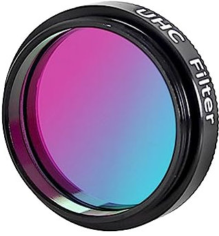 Filtro ad alto contrasto del filtro da riduzione dell'inquinamento luminoso del filtro da 1,25 pollici di Uhc