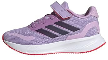 adidas Mixte Enfant RUNFALCON 5 Shoes Kids Chaussures de Course, Powder Plum/Aurora Plum/Lucid Red, 28 1/2 EU