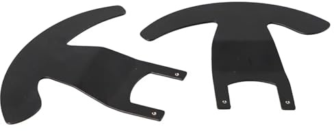 PSRRGZTM Hochleistungs-Lenkrad-Controller Paddle Shifter Upgrade Kompatibel Mit Logitech G25 G27 13-14 Zoll Lenkrad Schwarz Metall