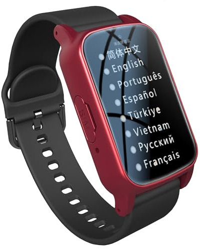 Reloj Localizador Personas Mayores, Reloj Detector Caidas Ancianos, Reloj GPS con Botón De Emergencia SOS, Llamada De Voz HD Y Resistente Al Agua, Reloj Sos para Personas Mayores,Red
