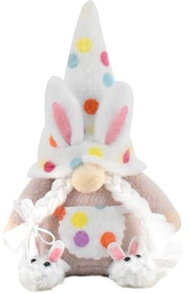 RETUOLWAG Zwerge, Plüsch-Dekorationen für Festivals, Heimdekoration, Facelesss, Oster-Zwerge, Ornamente, gefüllte Zwerge, Plüschtiere