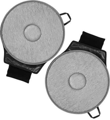 SOIMISS 2stücke Drehkissen Für Autositz Multifunktionales Rotations-sitzkissen Rutschfest Und Für Lange Fahrten Geeignet Für Auto Büro Und Zuhause