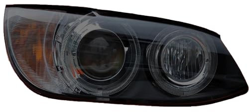 CccByaaa1 Scheinwerfer Tönungsfolie für BMW M3 E90 E92 E93 2007-2013 GTS CRT 2007-2013, Auto Außenfolie Scheinwerferfolie Reparaturfolie Vorgeschnittene Folie,Blackened