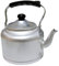GLEAVI Capacity Aluminum Tea Kettle with Comfortable Handle Vintage Teapot for Stovetop Use Easy to Clean and Fill for and Home Decoration
