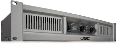 QSC GX5 Casa Alámbrico Negro amplificador de audio - amplificadores de audio (850 W, H, 0,01%, 100 dB, 850 W, 500 W)