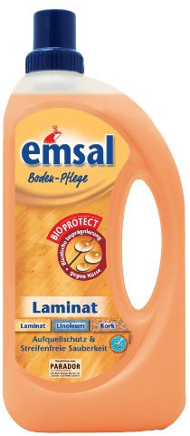 Emsal Laminat Boden-Pflege, Bodenreininger, Imprägnierung & Aufquellschutz, 5er Pack (5 x 1000 ml)