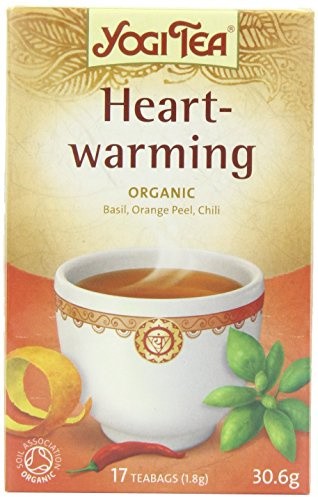(12 PACK) - Yogi Tea - Heartwarming Tea | 17 Bag | 12 PACK BUNDLE