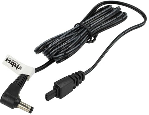 vhbw cavo di alimentazione compatibile con Panasonic HDC-SDT750, HDC-TM20, HDC-TM300, HDC-TM350, HDC-TM70 videocamera, fotocamera - 100 cm, nero