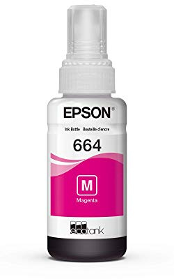 Epson 664 Genuine Magenta EcoTank Ink Refill Bottle T664320