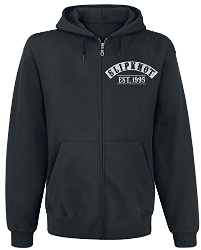Slipknot Flaming Goat Männer Kapuzenjacke schwarz Band-Merch, Bands, Horror