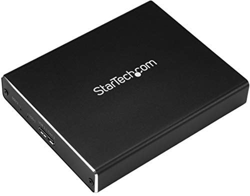 StarTech.com Boîtier USB 3.1 (10 Gb/s) dual slot pour SSD M.2 SATA avec RAID (SM22BU31C3R)