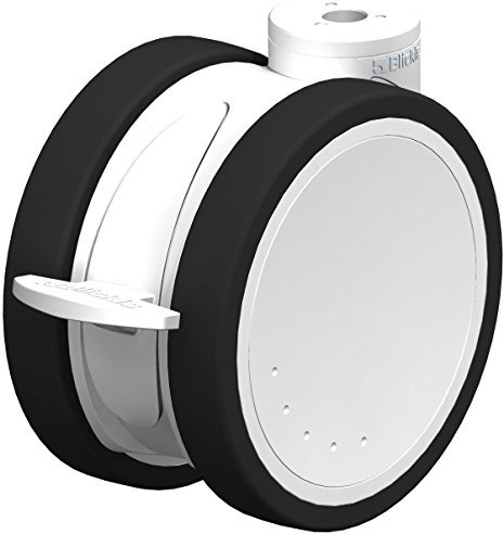 BLICKLE KUNSTSTOFF-DOPPELROLLE. MIT FESTSTELLER LKD-PATH 125K-FI. MIT KUGELLAGER. DURCHMESSER 125 mm