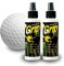 Performance Grip Spray for Golf – Golf Club Grip Cleaner Boosts Traction, Rejuvenates & Extends Grip Life – Ideal for Golf Shoes, Clubs & Gloves (8oz - 2 pack)