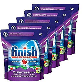 Finish Powerball Supercharged Quantum Max Apple Lime Blast Tablets 5x60 Tablets