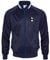 Tottenham Hotspur - Herren Trainingsjacke - Offizielles Merchandise - Dunkelblau mit gestreiftem Kragen - M
