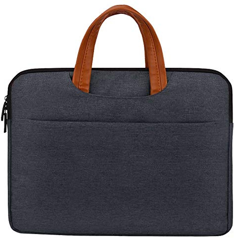 HotYou Funda Bolso 12 Para Laptop/Portátiles/Macbook/Notebook/Ultrabook y Netbook Impermeable Manga Bolsa Blanda Protectora Acolchado Con Cremallera y ASA,Armada