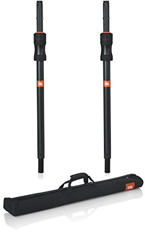 JBL Bags Deluxe Sub Pole with Piston-Assist Automatic Height Adjustment; Pair of (2) with carry Bag (JBLSUBPOLEPROSET)
