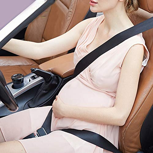 KARAA Ceinture de Protection de Grossesse, Ceinture Réglable de sécurité de Grossesse, Ajusteur de Ceinture de sécurité pour Femme Enceinte Auto Antichoc (en évitant Le Risque de Fausse Couche)