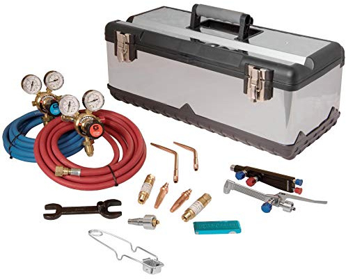Kit de soudage et de coupe léger Oxygène Oxy Acétylène Gaz Tôle de Brasage