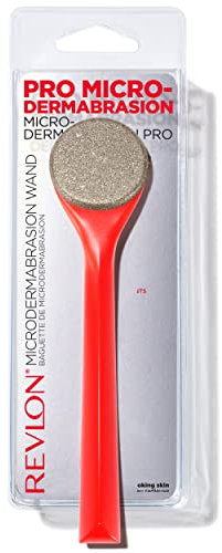 Revlon Microdermabrasion Wand, Gently Exfoliate Skin with Real Diamond Grit, 1 Count