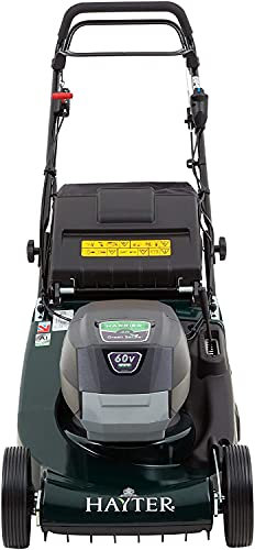 Hayter Harrier CODE477A Rear Roller Variable Speed 48cm 60V including 7.5Ah Battery & 5.5Ah Quick Charger