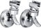Pufeuoo 2PCS Shower Head Holder Adjustable Shower Wall Holder Bracket Removable Suction Cup Shower Head Holder No Drilling for Home Hotel Bathroom