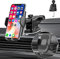 Support Telephone Voiture pour Samsung S23 S24 S25 S21 FE/S20 Plus Ultra A55 5G A25 A35 A15 A54 A53 A34 A52 A23 3 en 1 Porte Smartphone Voiture Grille aération Pare Brise Tableau de Bord par Ventouse