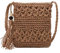 DKIIL NOIYB Straw Bags For Women, Summer Beach Straw Bags With Tassel Mini Straw Handbags With Zipper Weave Handmade Crossbody Bag Bohemian Shoulder Purse