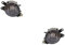 Johns, Scheinwerfer Satz passend für Audi A4 Nebelscheinwerfer (8E) 11/2000-11/2004 Satz H11 lin. rech.