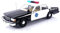 McG kompatibel mit Chevrolet Caprice SFPD San Francisco Police 1987 schwarz weiß Modellauto 1:18