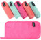 KinHwa Microfiber Makeup Remover Cloths Flannel Face Cloth Reusable Face Towel Soft Facial Wash Cloth for Skin Care 15x30 cm 6 Pack