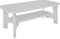 byLIVING Couchtisch Jonny/Melamin weiß/B 110, H 42,5, T 55 cm/mit Ablageboden