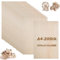 JMIATRY 20 Stück Sperrholzplatte 2mm, Lindenholzplatten 30 x 21cm, Holzplatten zum Basteln für DIY, Modell, Malen, Gravieren…