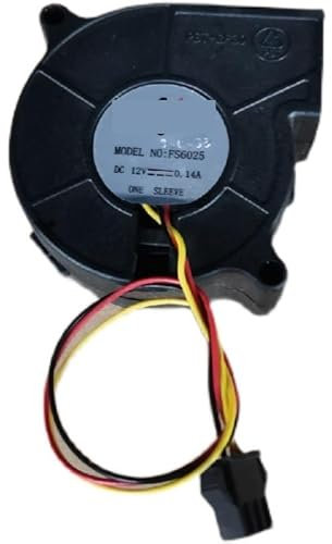 ROEDE 1 Stück for Midea Geschirrspüler-Zubehör, 12 V Ventilator, Heißlufttrockner