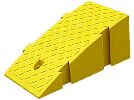 Freiner Rampe, Portable Poids Léger Lourd Devoir Plastique Seuil Rampe pour l', Quai de Chargement, Trottoir, Voiture, Scooter, Vélo, Moto, 25 x 40 x 16 cm