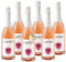 Laori Sparkling Rosé sans alcool 6x750ml | Vin mousseux sans alcool notes fruitées-florales des raisins Merlot & Pinot Noir | 0,0 % d'alcool, végétalien sans arômes artificiels | 24 kcal pour 100 ml