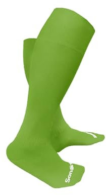 Sondico Mens Football Socks Plus Size Lime 12-14