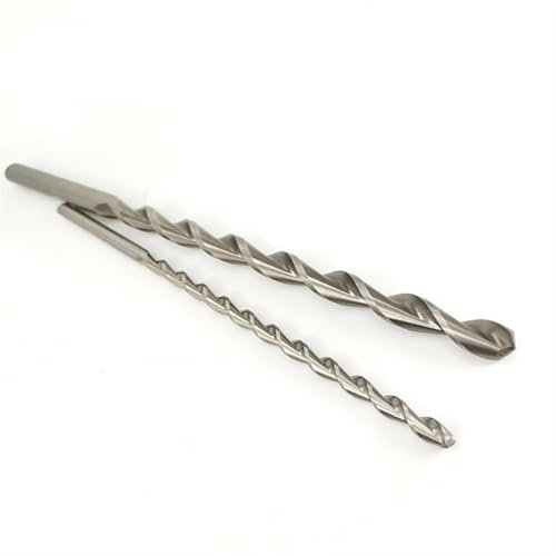 Broca HSS M2 for perforación profunda de agujeros parabólicos de 3 mm a 10 mm x 200 mm de largo for trabajar metales, acero de aleación y hierro fundido(7mm 5pc)