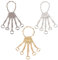 SUPERFINDINGS 3 Stücke Halloween Hand Armbänder Schädel Skelett Hand Armband Mit Ring Punk Armband Schädel Finger Hand Armband Goth Geisterklaue Festival Cosplay Schmuck Ornamente
