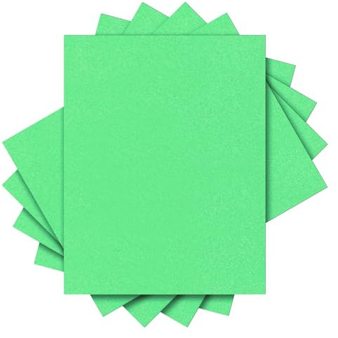 sourcing map 5PCS Glitter HTV Heat Transfer Vinyl Sheets, 12 x 10 Inch Grass Green Glitter Iron on Vinyl for T-Shirts DIY Heat Vinyl Design Easy to Cut & Weed
