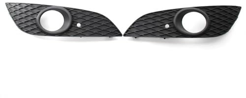 MCQNDS Montaje de Luces de antiniebla Rejilla De Luz Antiniebla Delantera para Coche, Cubierta Rejilla Lámpara Antiniebla 1400409 1400410 para Vauxhall, para Opel, para Astra H 2007-2012